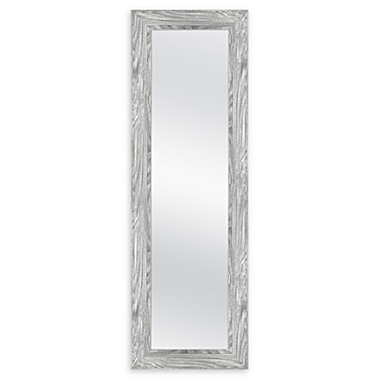 Over-the-Door Hanging Mirror in Grey. View a larger version of this product image.