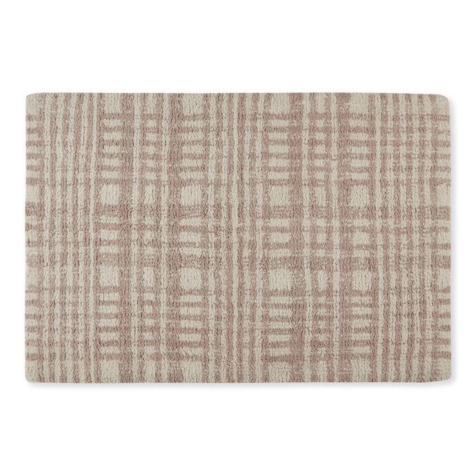 Bee & Willow™ Home Autumn Floral 20" x 30" Bath Rug in Burlap Bed