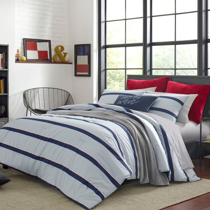 Nautica® Fending Comforter Set in Grey | Bed Bath & Beyond