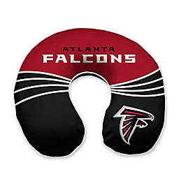 NFL Atlanta Falcons Wave Memory Foam Uneck Travel Pillow