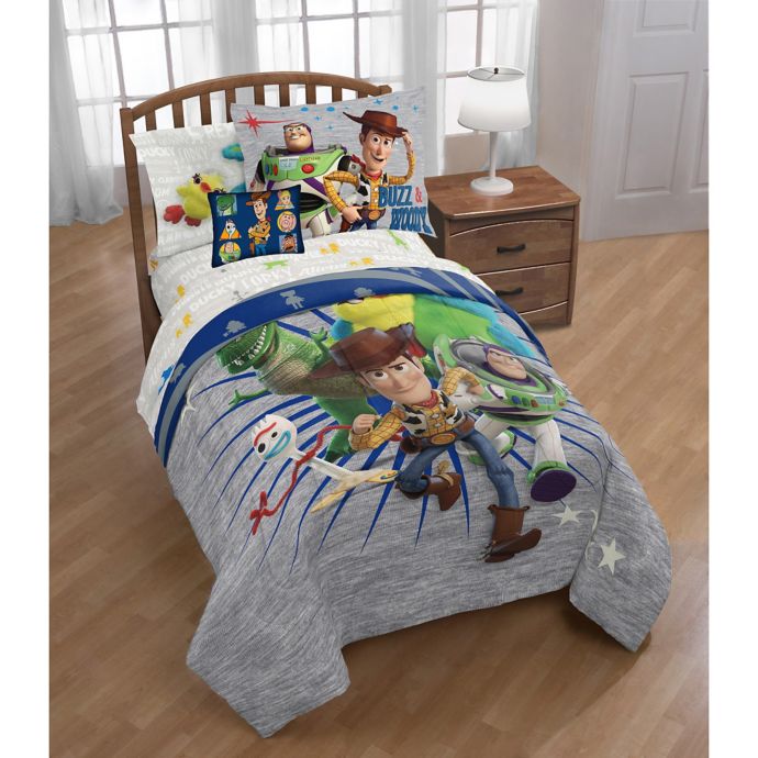 Disney Toy Story 4 3 Piece Twin Full Comforter Set Bed Bath