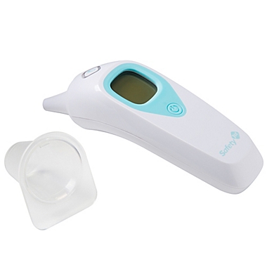 Safety 1st&reg; Easy Read Ear Thermometer with Large Display in Green. View a larger version of this product image.