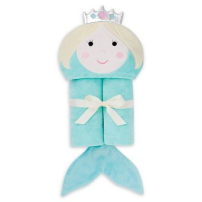 mermaid baby towel