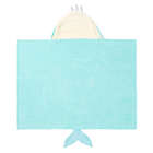 Alternate image 2 for Elegant Baby&reg; Mermaid Hooded Towel in Aqua