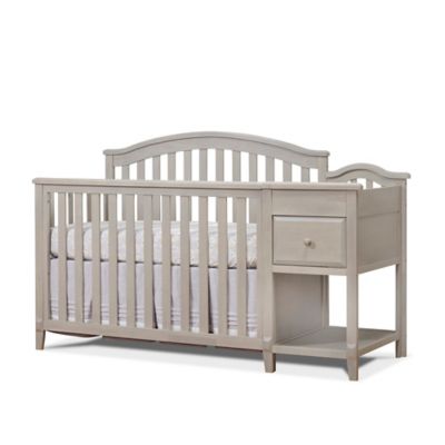 4 in 1 convertible crib with changing table