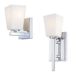 Minka Lavery® City Square Wall-Mount Lights with Glass Shade
