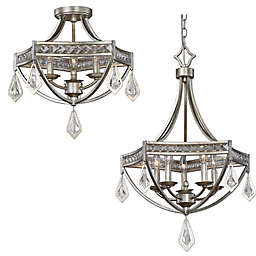 Uttermost Tamworth Light Collection in Silver Champagne