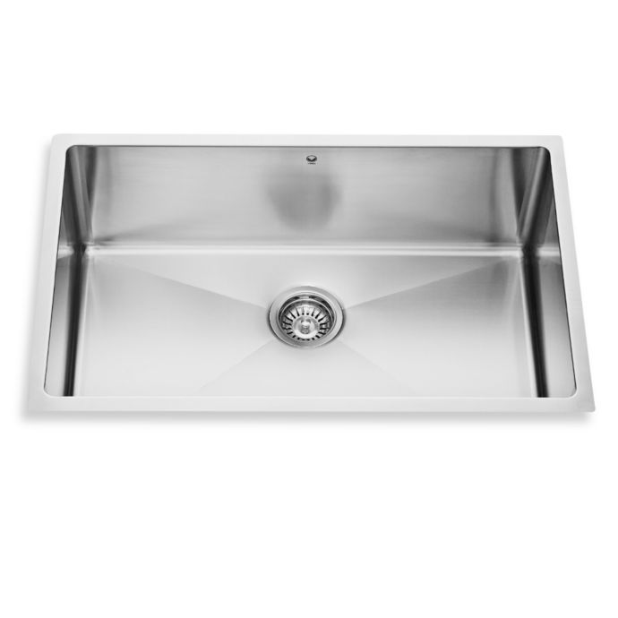 Vigo 30 Inch Single Bowl Stainless Steel Undermount Kitchen