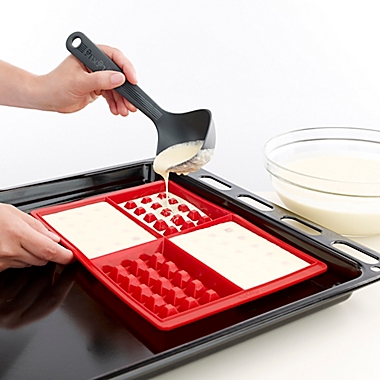 Lékué Silicone Waffle Molds (Set of 2). View a larger version of this product image.