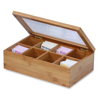 tea box bamboo bath bed