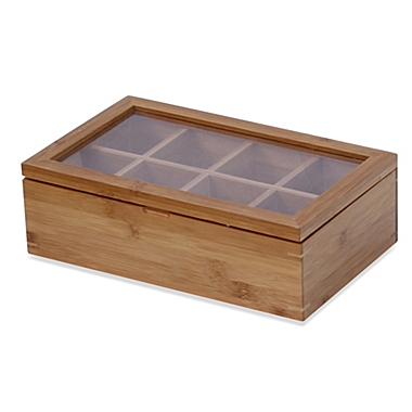 Oceanstar Bamboo Tea Box. View a larger version of this product image.
