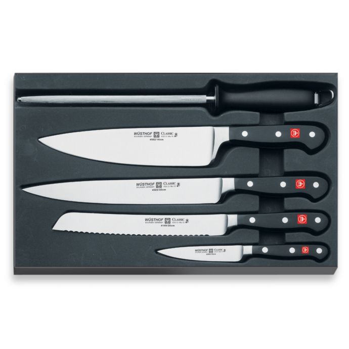 Wusthof Classic 5 Piece Cutlery Cook S Set Bed Bath Beyond
