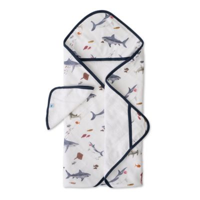 narwhal hooded towel