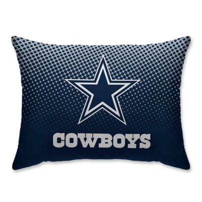 NFL Dallas Cowboys Dot Plush Pillow Protector | Bed Bath & Beyond