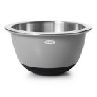 Alternate image 3 for OXO Stainless Steel Mixing Bowls Nesting 3-Piece Set in Grey/Blue