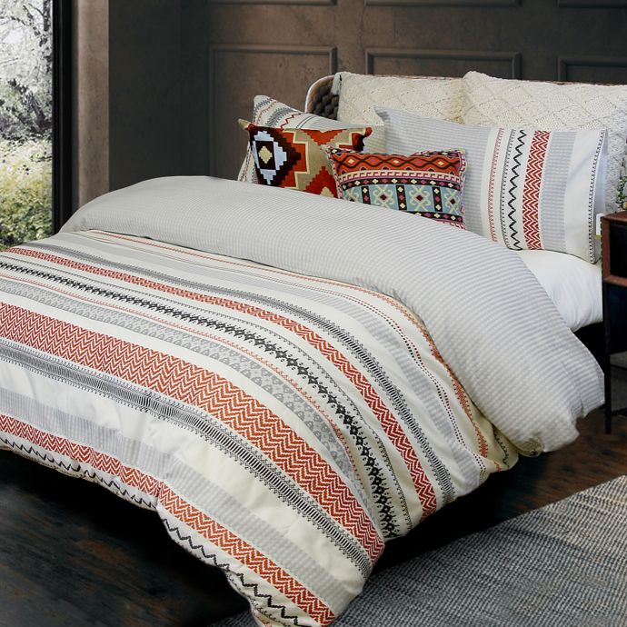 Alamode Home Kelson Duvet Cover Set Bed Bath and Beyond Canada