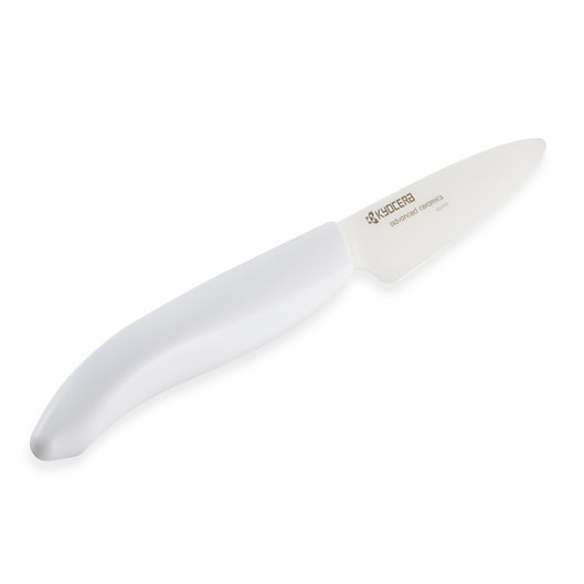 Alternate image 1 for Kyocera Ceramic 3-Inch Paring Knife with White Handle