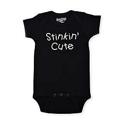 Sara Kety® "Stinkin' Cute" Bodysuit in Black