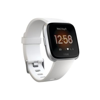 Fitbit® Versa Lite™ Smartwatch in White/Silver
