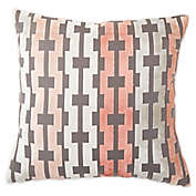 Geometric Square Throw Pillow