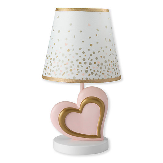 Alternate image 1 for Lambs & Ivy Confetti Lamp with Tapered Drum Shade