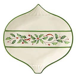 Lenox® Merry & Pine Ornament Plate in Red/Green