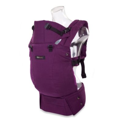 purple baby carrier