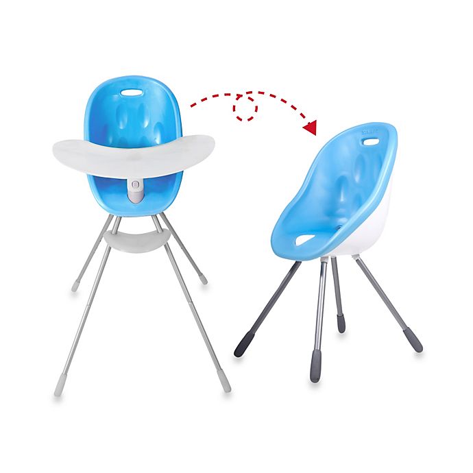 Phil Teds Poppy High Chair In Bubble Gum Blue Buybuy Baby