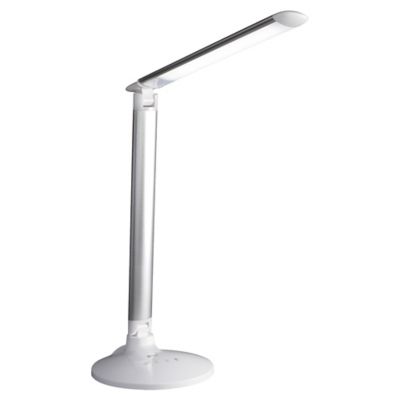 white desk lamp with usb port