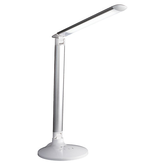Alternate image 1 for Ottlite® ClearSun Command LED Desk Lamp with USB Port in White