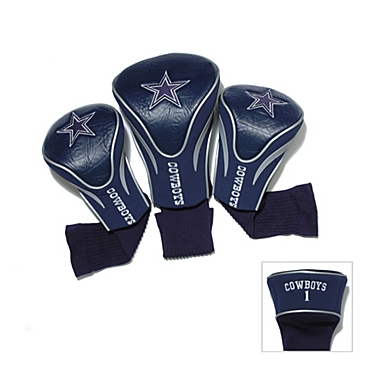 Dallas Cowboys 3-Pack Contour Golf Club Headcovers. View a larger version of this product image.