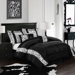 White Comforter With Black Trim Bed Bath Beyond