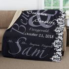 Alternate image 0 for The Wedding Couple 50-Inch x 60-Inch Personalized Sherpa Blanket