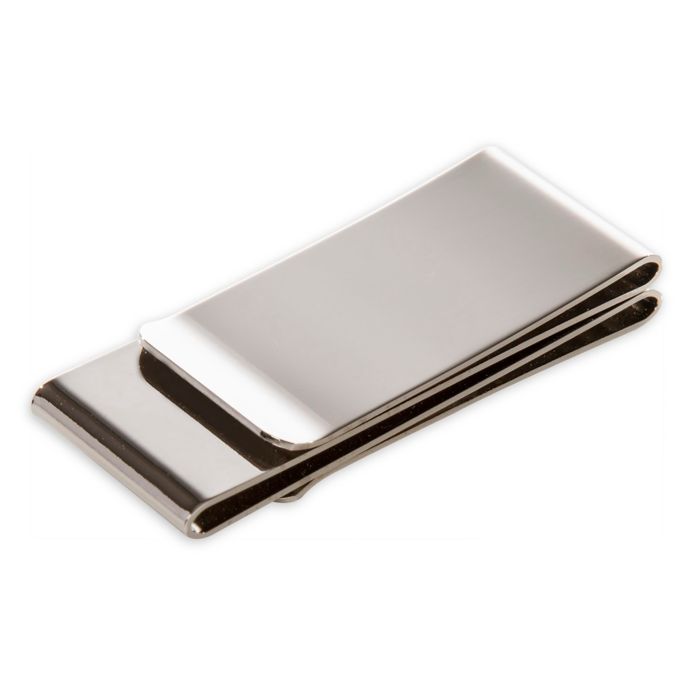 Minimal Wallet Money Clip in Silver Bed Bath & Beyond