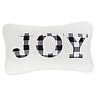 Alternate image 0 for Bee &amp; Willow&trade; Joy Buffalo Oblong Throw Pillow in Ivory