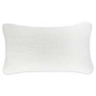 Alternate image 1 for Bee &amp; Willow&trade; Joy Buffalo Oblong Throw Pillow in Ivory