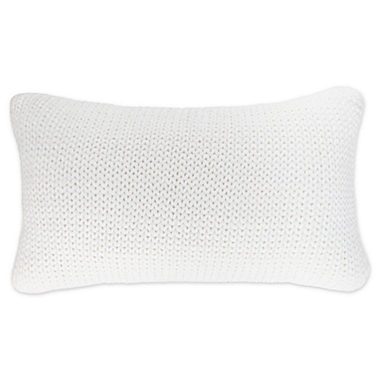 Bee &amp; Willow&trade; Joy Buffalo Oblong Throw Pillow in Ivory. View a larger version of this product image.