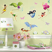 RoomMates Disney&reg; Fairies Peel & Stick Wall Decals with Glitter