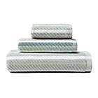 Alternate image 0 for Tommy Bahama&reg; Ocean Bay Stripe 3-Piece Towel Set in Seaglass
