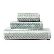 Tommy Bahama&reg; Ocean Bay Stripe 3-Piece Towel Set in Seaglass
