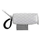 Alternate image 0 for Oh Baby Bags Clip-On Mini Wet Bag Dispenser in Grey/White Scallop
