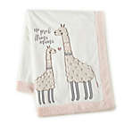 Alternate image 0 for Levtex Baby&reg; Imani Stroller Blanket in Ivory/Pink