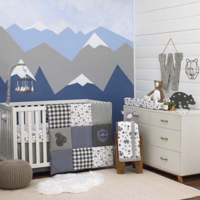 patchwork crib bedding