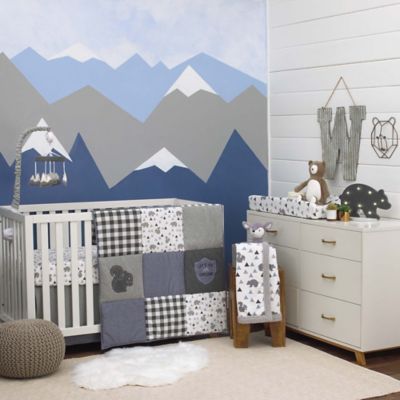 mountain crib bedding