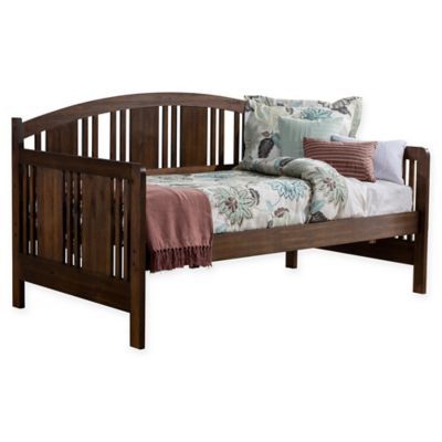 Hillsdale Furniture Dana Wooden Daybed in Brushed Acacia Finish