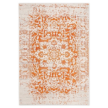 Safavieh Madison 5&#39;1 x 7&#39;6 Arya Area Rug in Orange. View a larger version of this product image.