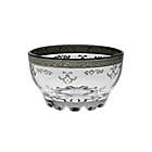 Alternate image 0 for Classic Touch Glim Swirl Dessert Bowls in Silver (Set of 6)