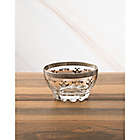 Alternate image 3 for Classic Touch Glim Swirl Dessert Bowls in Silver (Set of 6)