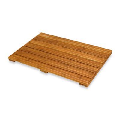 Ecostyles Bamboo Bath Mat | Bed Bath and Beyond Canada