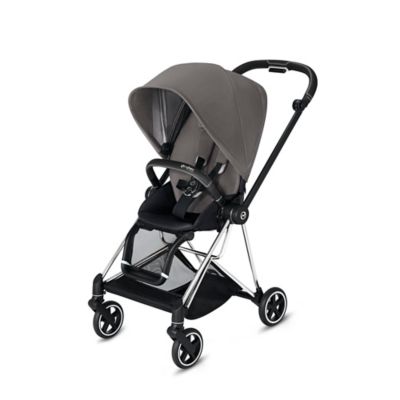 Cybex Mios 2 Complete Stroller - Chrome/Black/Manhattan Grey